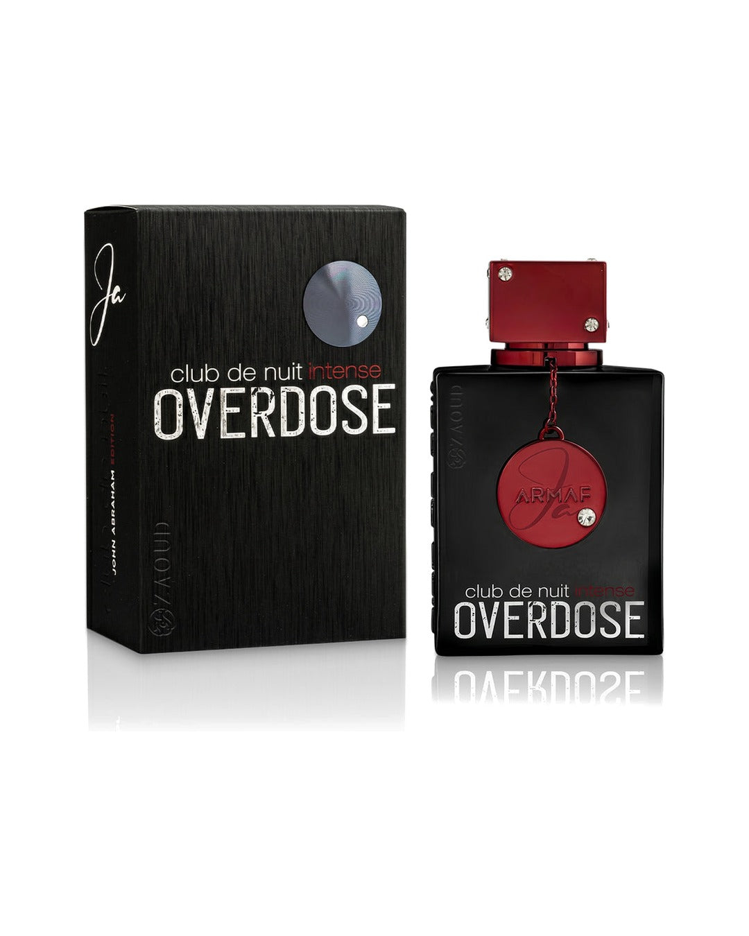 Armaf Club de Nuit Intense Overdose Eau de Parfum 105ml uomo con scatola originale su sfondo bianco