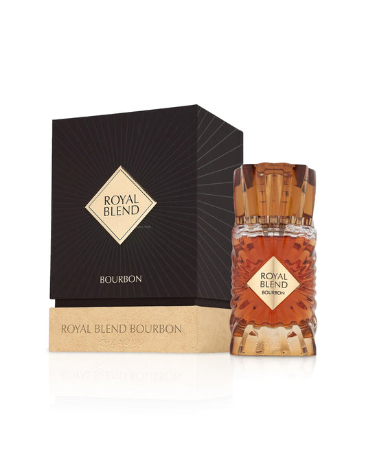 French Avenue Royal Blend Bourbon Extrait de Parfum 100ml unisex con scatola originale su sfondo bianco
