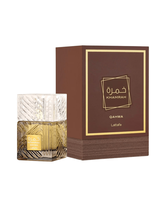 Lattafa Khamrah Qahwa Eau de Parfum 100ml - Arte Del Makeup