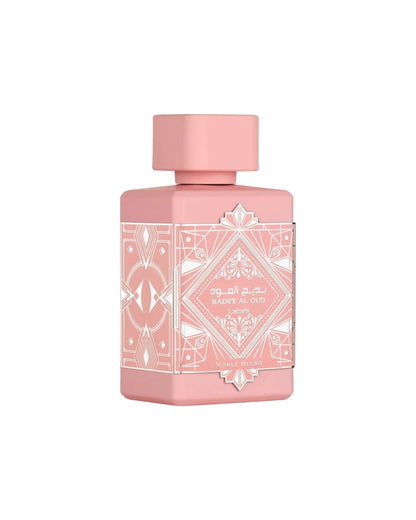 Flacone del profumo Lattafa Badee Al Oud Noble Blush Eau de Parfum 100ml donna