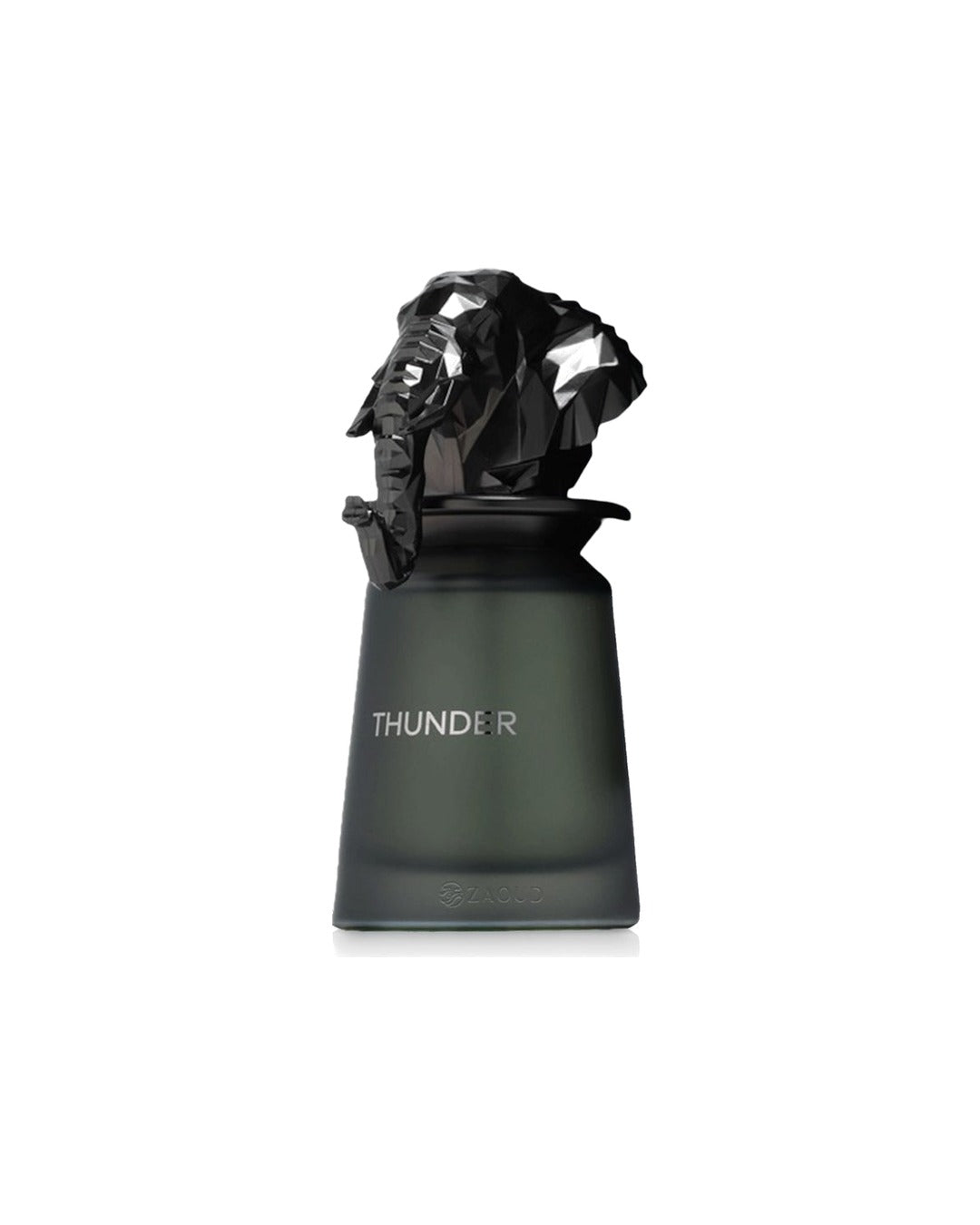 Flacone del profumo French Avenue Thunder Eau de Parfum 100ml unisex su sfondo bianco