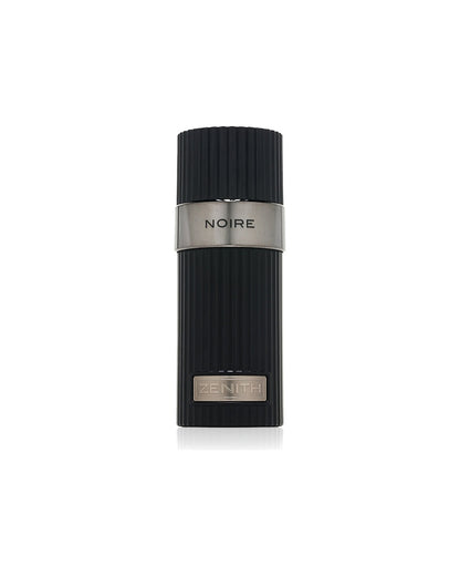 Flacone del profumo French Avenue Zenith Noire Eau de Parfum 100ml uomo su sfondo bianco