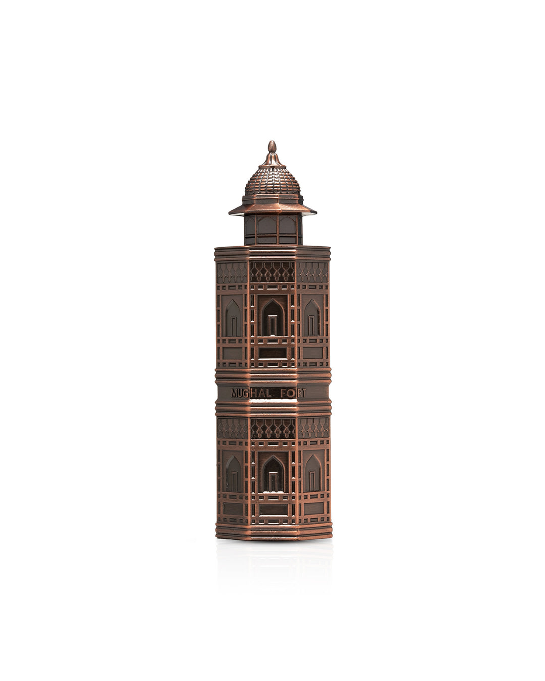 Flacone del profumo Lattafa Mughal Fort Eau de Parfum 100ml unisex su sfondo bianco